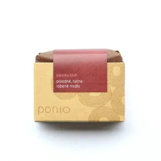 ponio přírodní mýdlo panský klub pro muže
