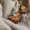 Handmade náušnice Peacock Handmade Nausnice Sina Peacock 2 plantizia.sk Plantizia.cz