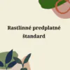Dárkový poukaz Rostlinné předplatné standard Darcekovy poukaz rastlinne predplatne standard Plantizia.cz