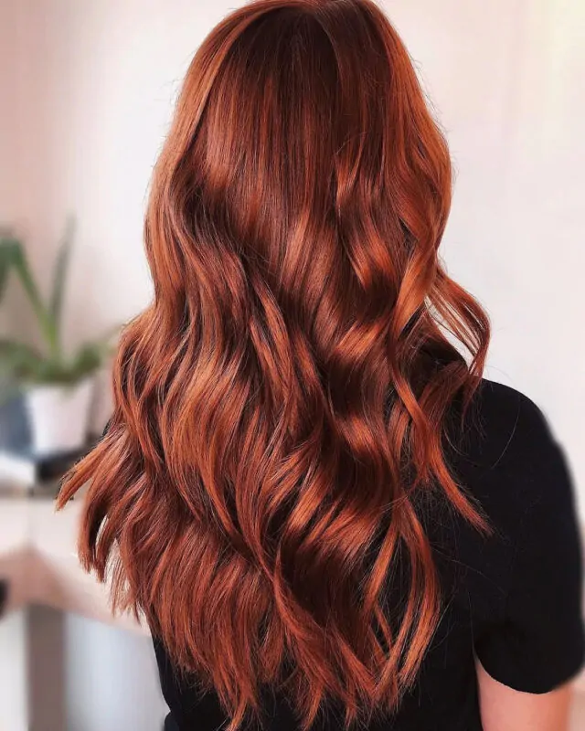 henna na vlasy přírodní barva měděná rýsava oranžová