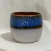 Keramický květináč Aurora blue 13 cm dekoracny keramicky kvetinac modry
