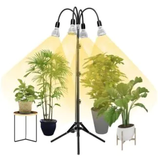 Pokojové rostliny, řasokoule a příslušenství Růstové svítidlo na stojanu SANSI LED GROW LIGHT 120W pokojove rostliny
