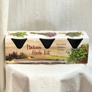 Set 3 italských bylinek s květináči