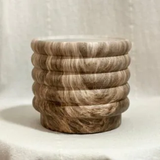 Pokojové rostliny, řasokoule a příslušenství dekoracni kvetinac marble svetly tmavy